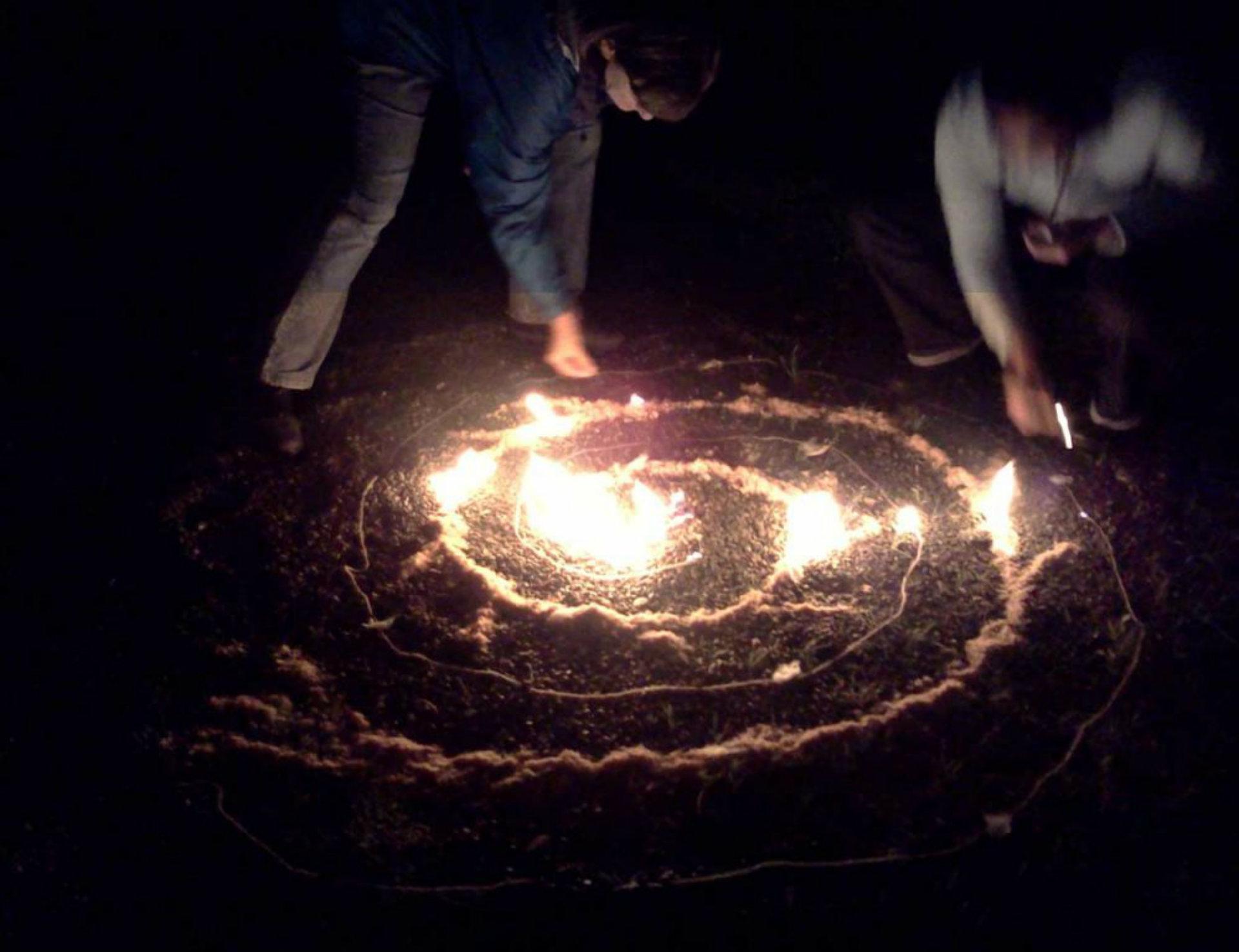 Journée feu en famille