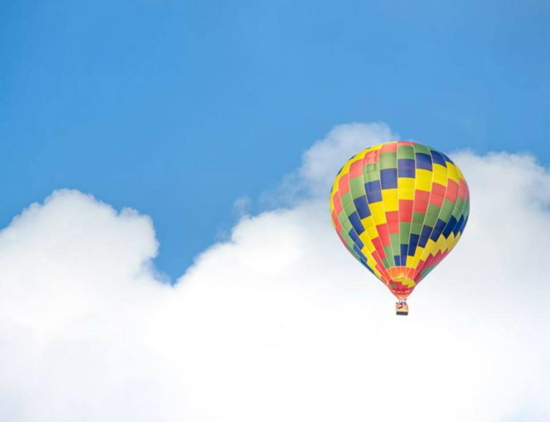 Montgolfière au Tessin