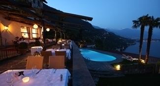 Repas à l'hôtel Ronco, Ascona