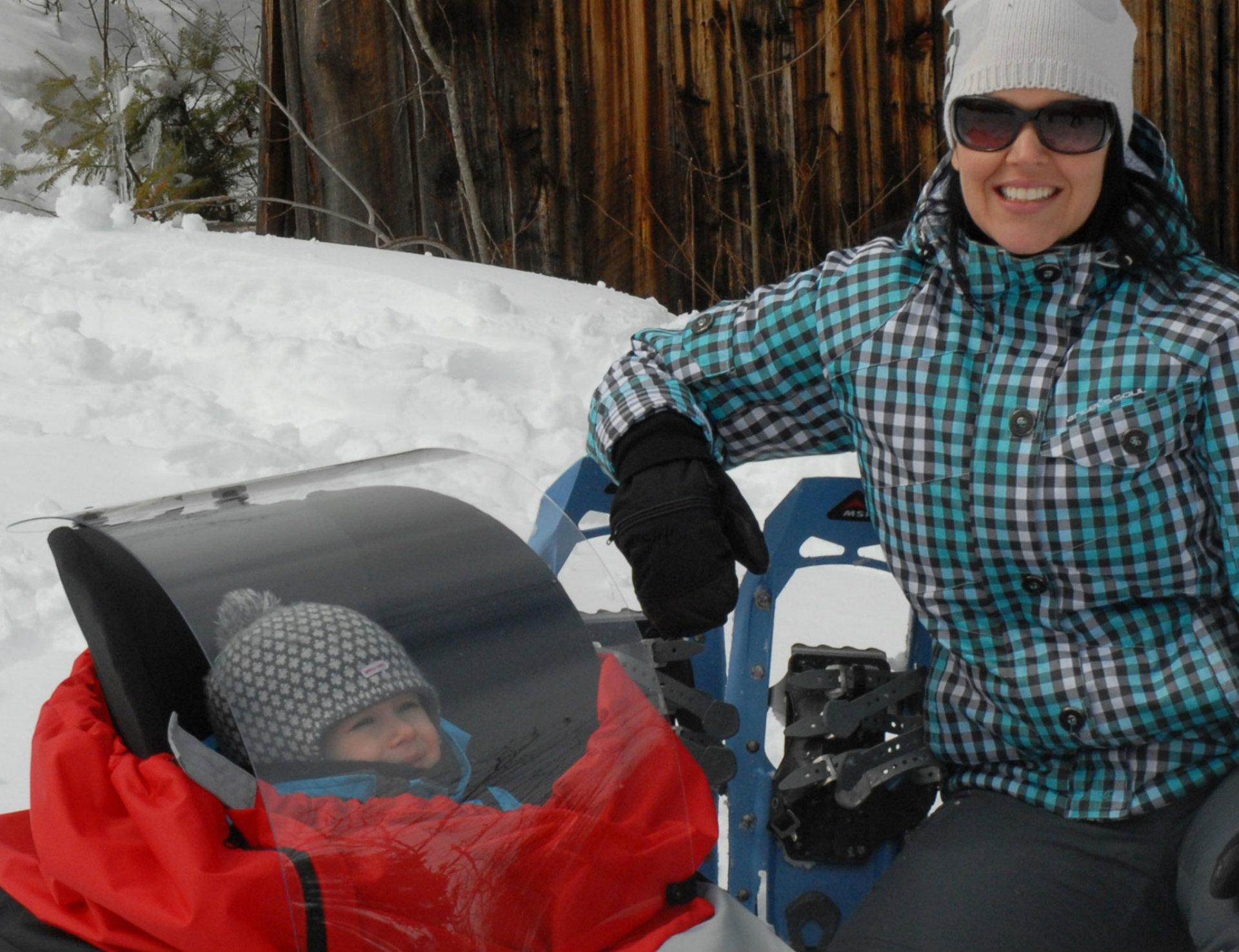 Excursion hivernale avec votre petit enfant