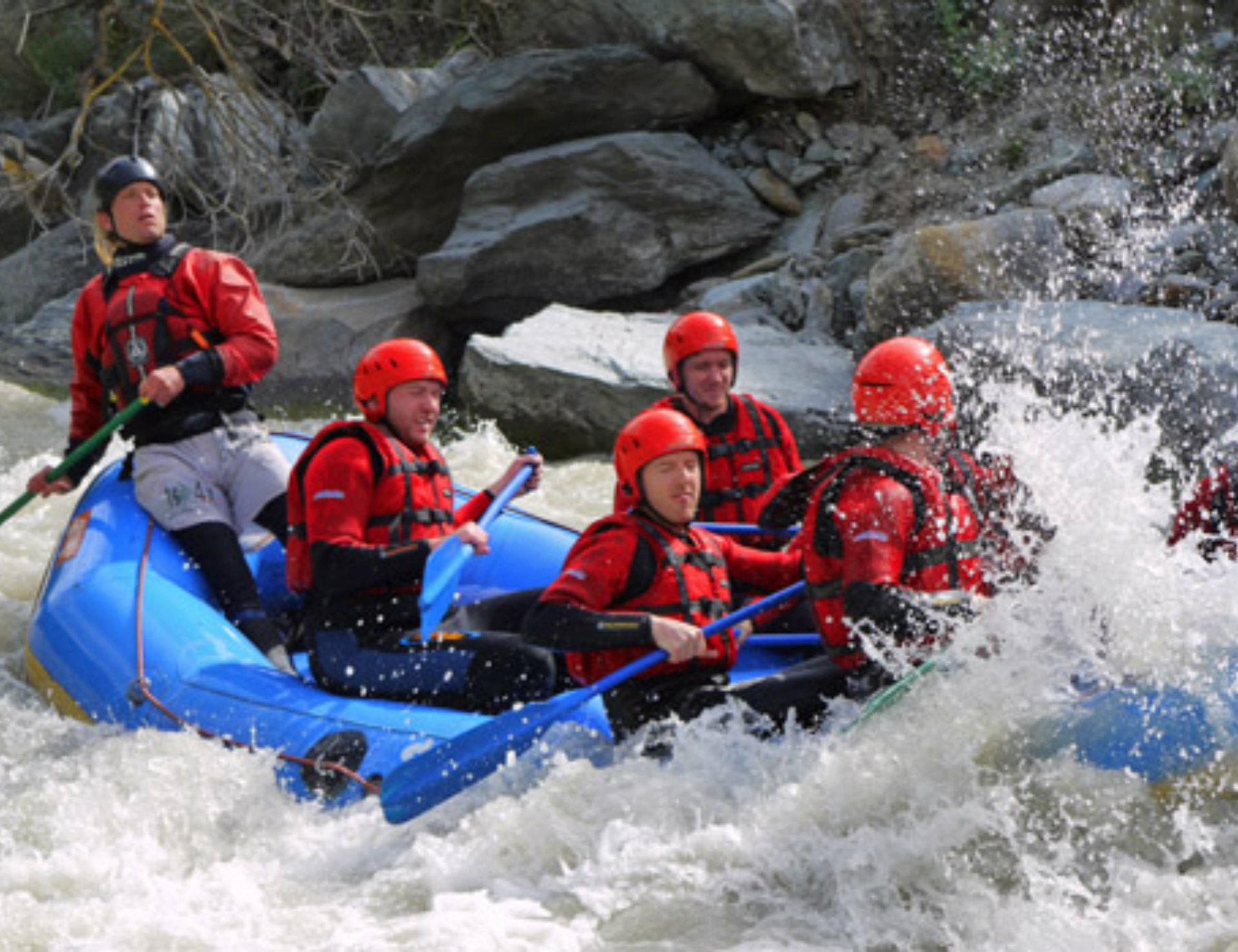 Fun rafting sur la Sarine