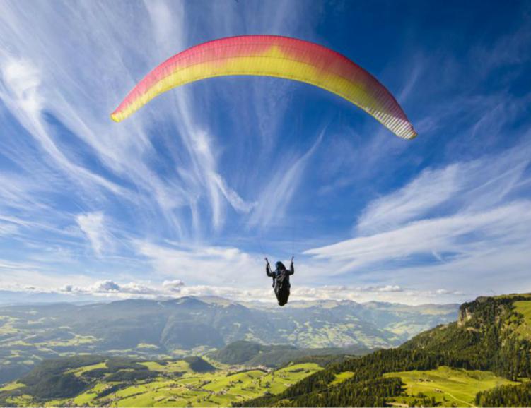 Vol en parapente bi-place au Glacier 3000