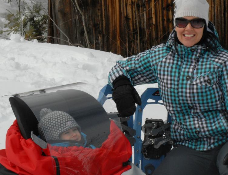 Excursion hivernale avec votre petit enfant