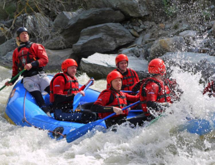 Fun rafting sur la Sarine