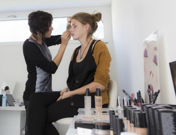 Maquillage et séance photo